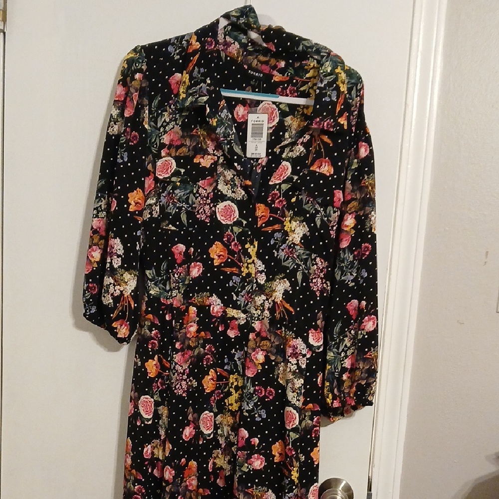 Torrid Midi Dress - NWT Size 4
